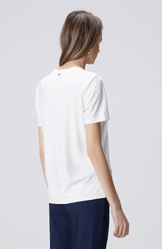 Beyaz Basic T-shirt