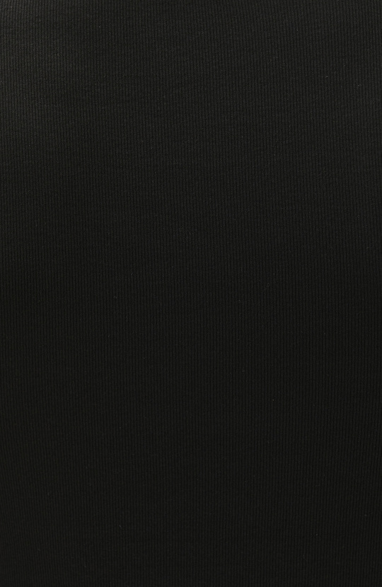 Black Ribbed Tank Top