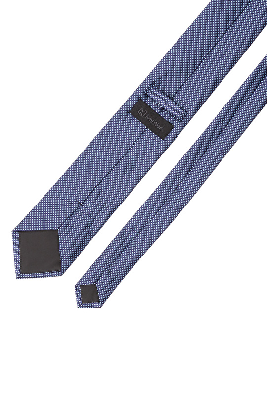 Lacivert Desenli Kravat