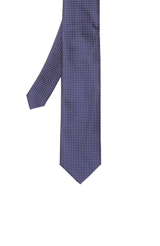 Lacivert Puantiyeli Kravat