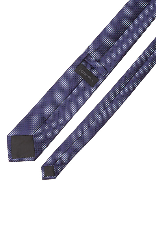 Lacivert Puantiyeli Kravat