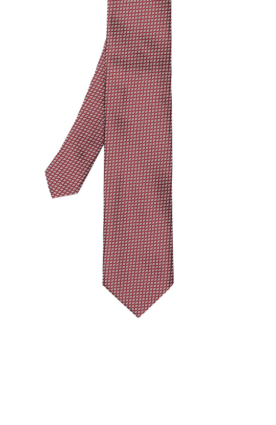 Bordo Desenli Kravat