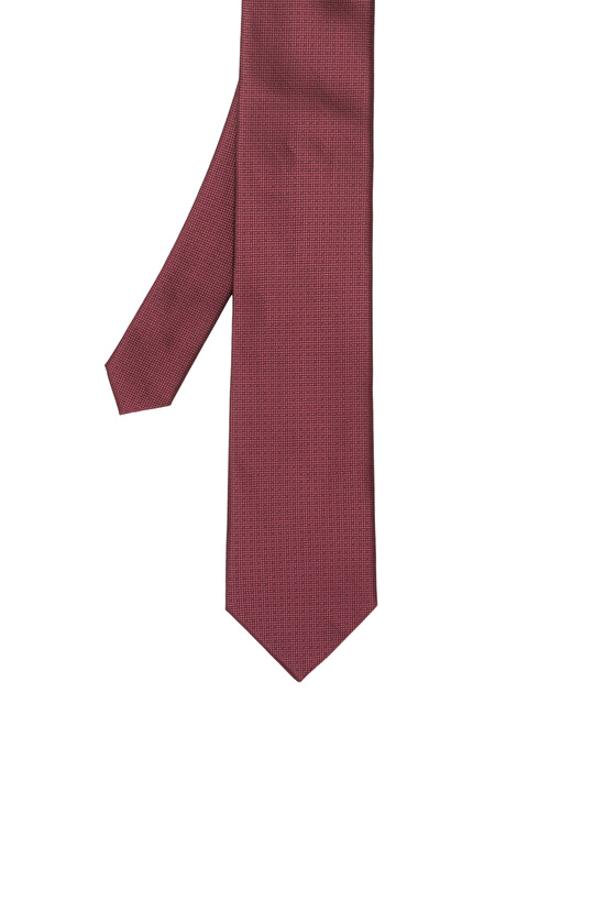 Bordo Desenli Kravat