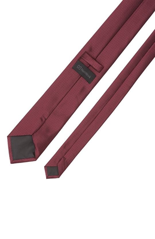 Bordo Desenli Kravat