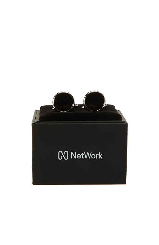 Silver Yuvarlak Kol Düğmesi