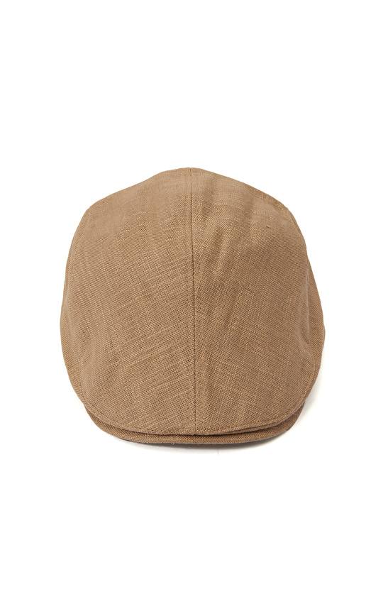 Bej Erkek Kasket Şapka