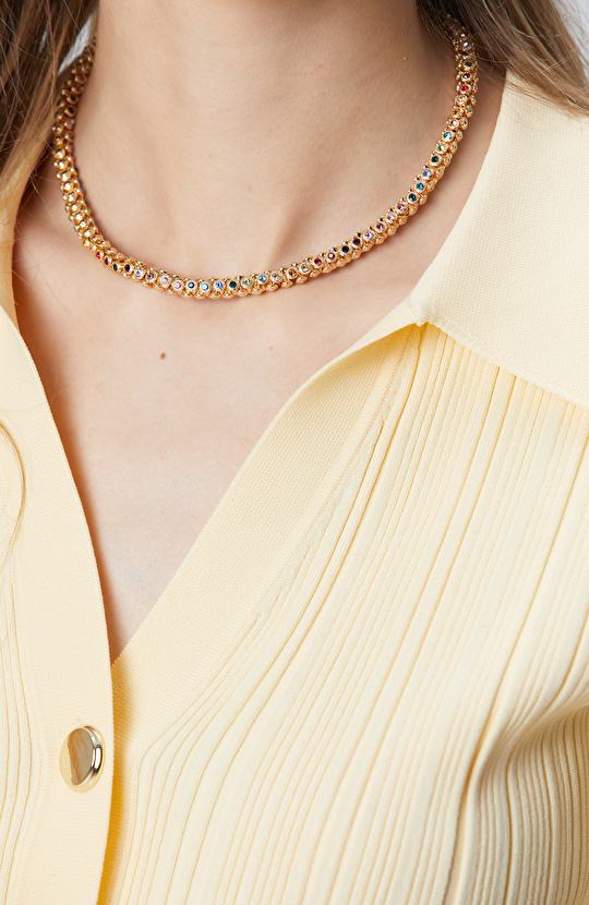 Gold Kadın Zincir Kolye