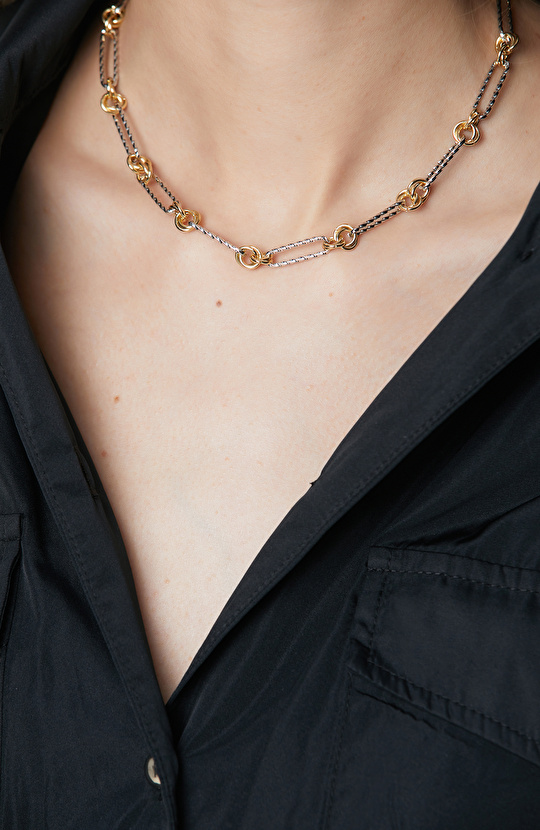 Gold Kadın Zincir Kolye