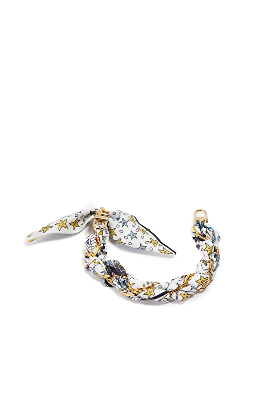 Çiçek Desenli Anahtarlık