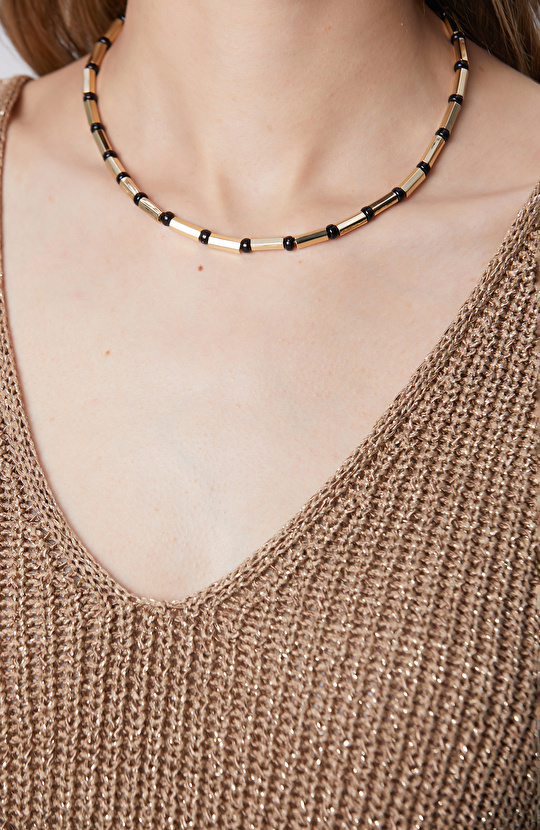 Gold Altın Rengi Kadın Kolye