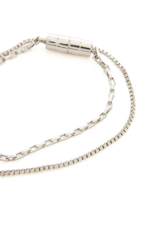 Silver (Gümüş Rengi) Erkek Zincir Bileklik