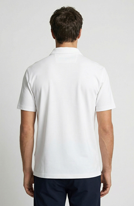 Non-Iron Beyaz T-shirt