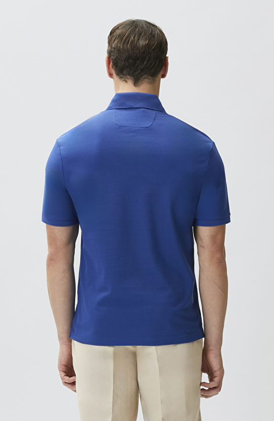 Saks Polo Yaka Pike T-shirt