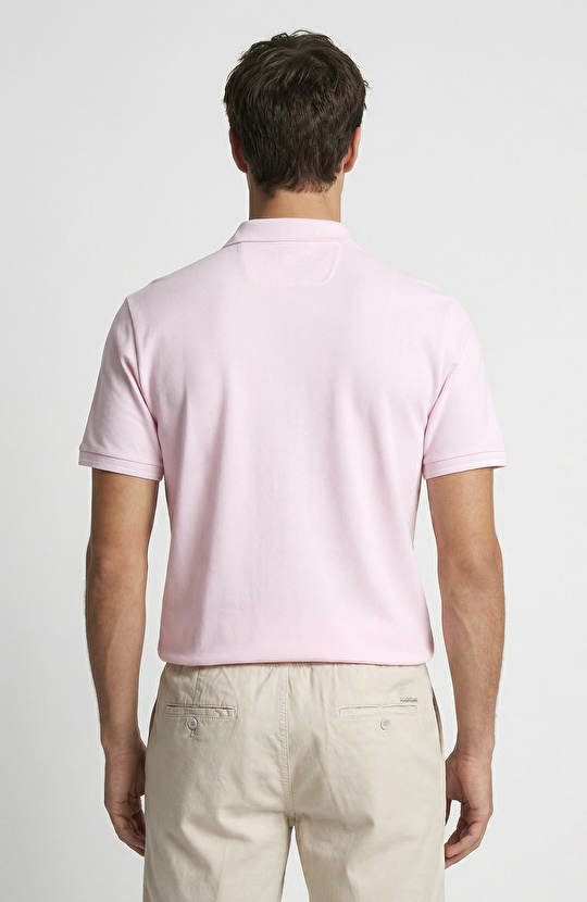 Pembe Polo T-Shirt