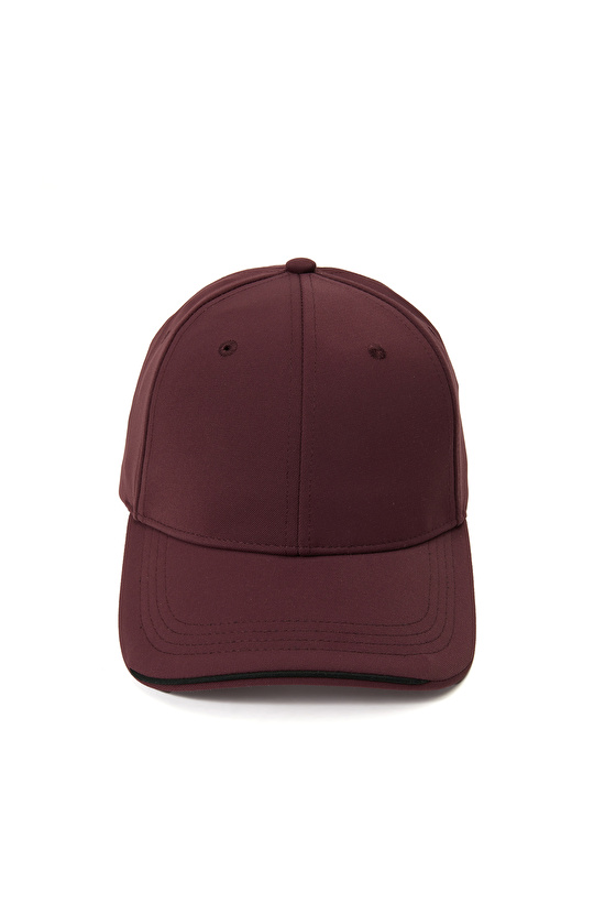 Bordo Erkek Cap Şapka