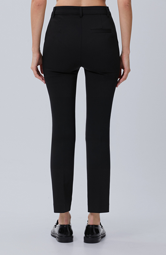 Siyah Smart Casual Pantolon