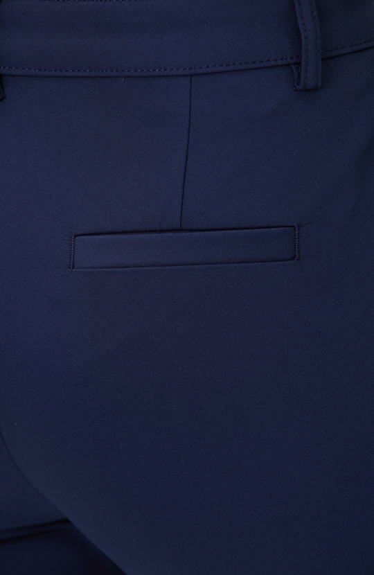 Lacivert Smart Casual Pantolon