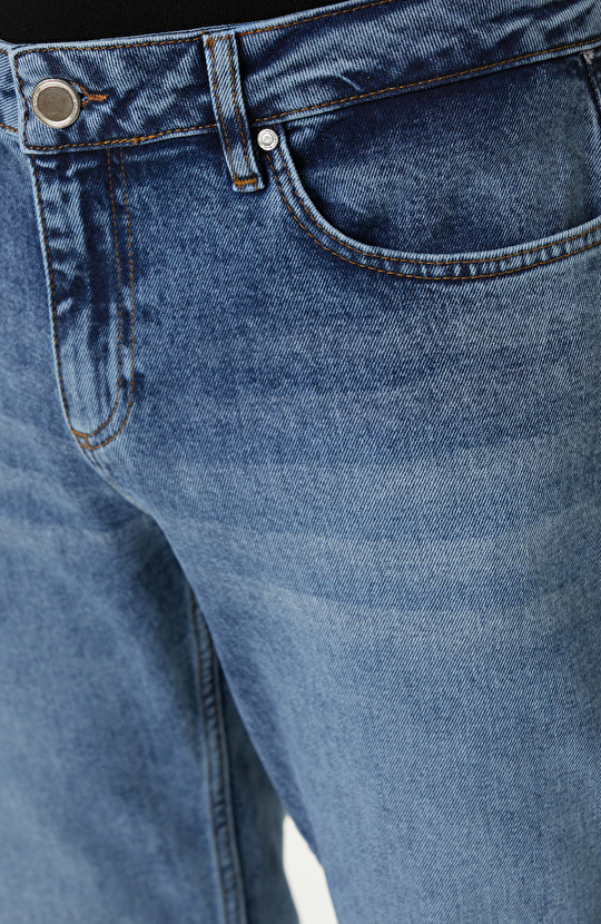 Açık  Mavi Denim Pantolon