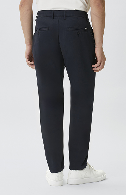 Navy Blue Casual Pants