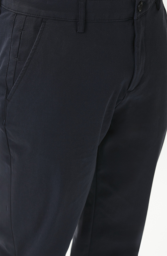 Navy Blue Casual Pants
