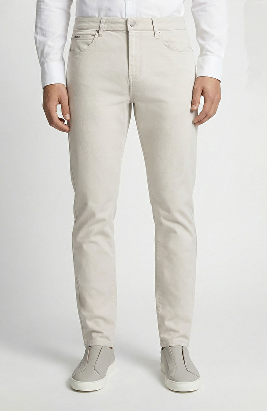 Non-Denim Taş Kemer İçi Lastikli Casual Pantolon