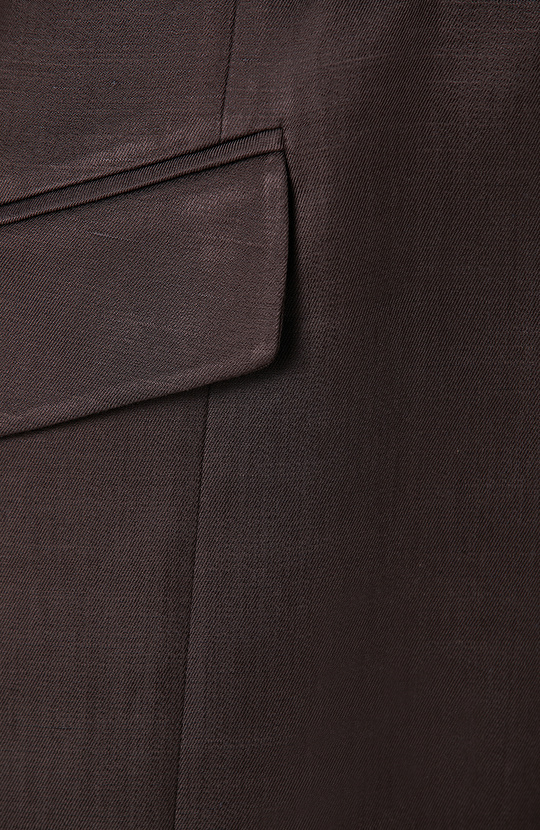 Kahverengi Mini Elbise