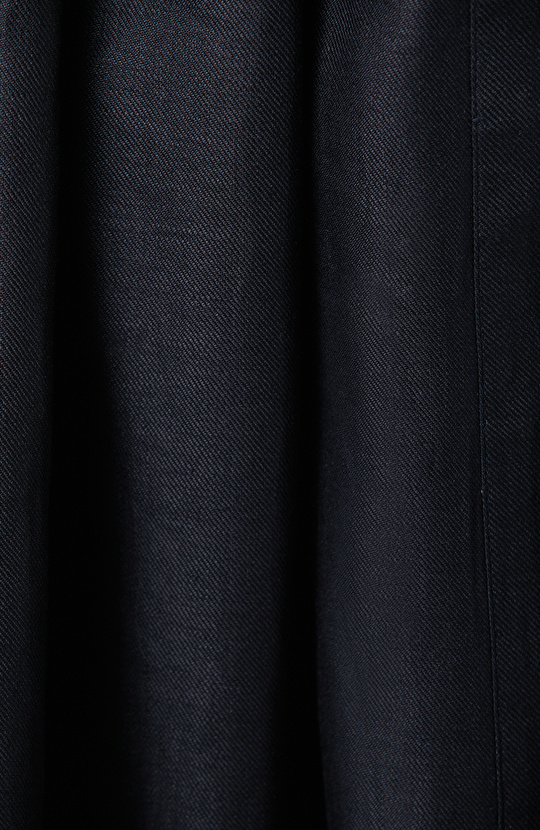 Bej Melanj Keten Elbise