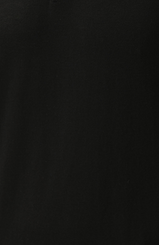 Black Polo Neck Basic Knitwear Sweater