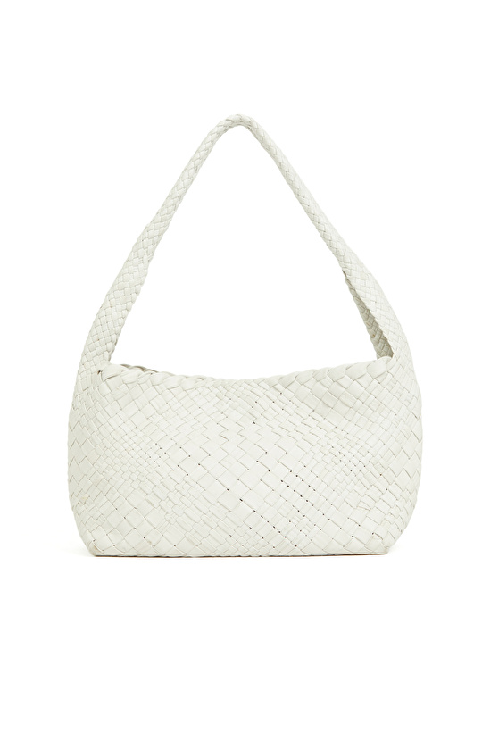 Cream Women's Leather Bag