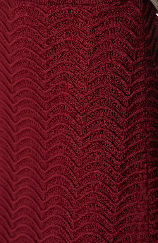 Vişne Mini Triko Etek