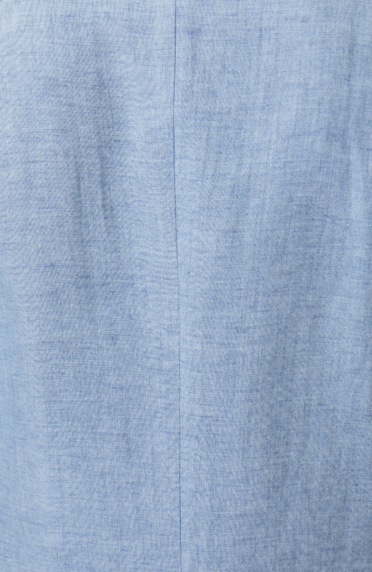 Mavi Klasik Keten Ceket