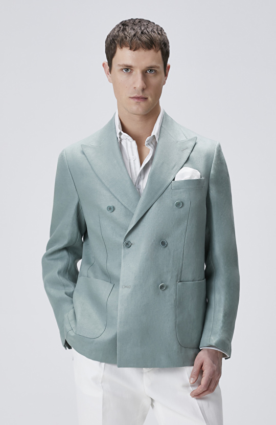 Limited Mint Keten Ceket