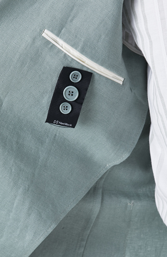 Limited Mint Keten Ceket