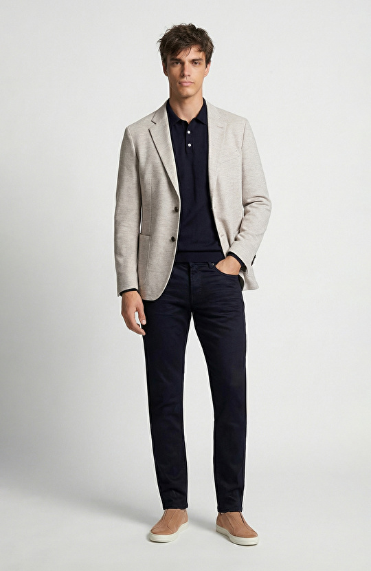 Loro Piana Kumaşından Üretilmiş Limited Örme Ceket