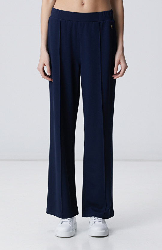 Lacivert Modal Karışımlı Eşofman Altı