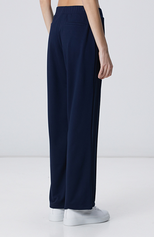 Lacivert Modal Karışımlı Eşofman Altı