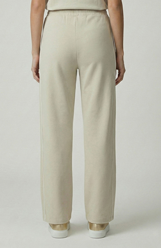 Taş Modal Karışımlı Biye Detaylı Eşofman