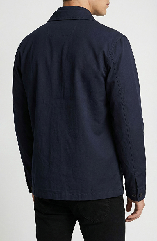 Lacivert Paper Touch Ceket