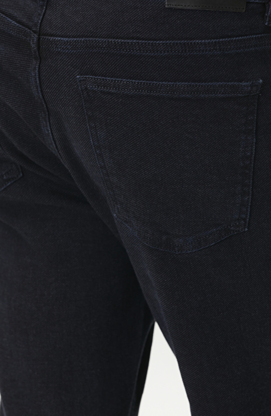 Koyu Lacivert Denim Pantolon