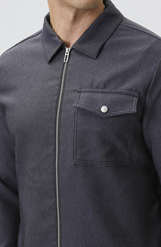 İndigo Denim Gömlek