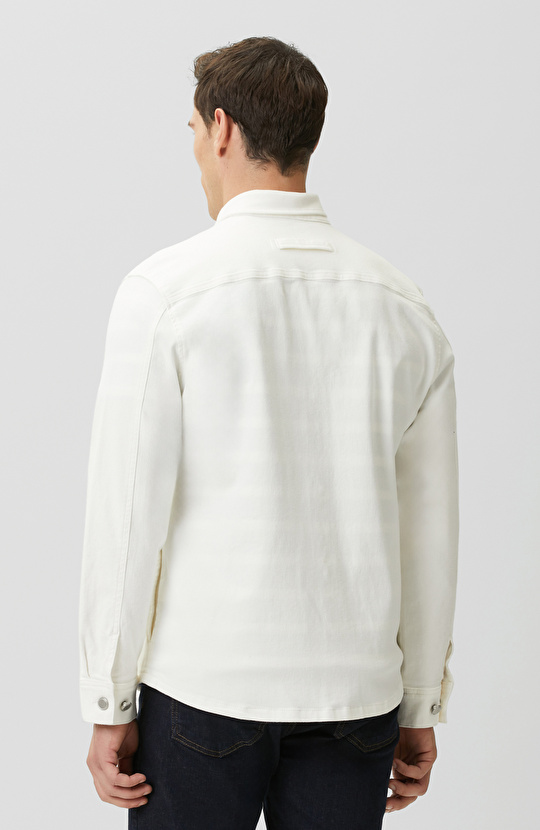 Ekru Denim Gömlek