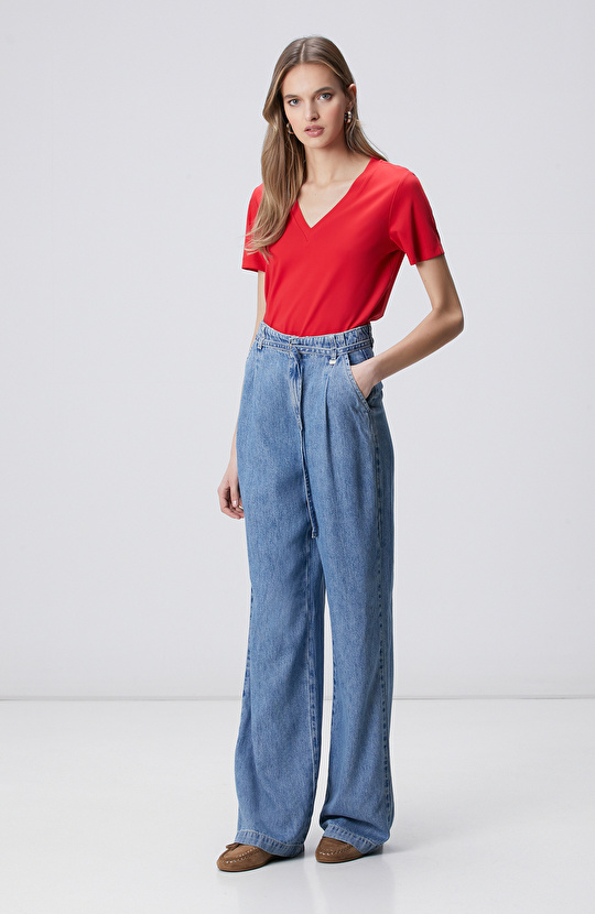 Kırmızı Basic T-shirt