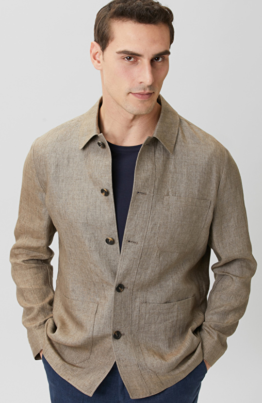 Comfort Vizon Keten Spor Ceket