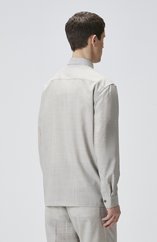 Limited Bej Yün Gömlek