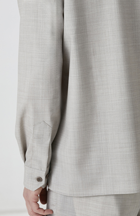 Limited Bej Yün Gömlek