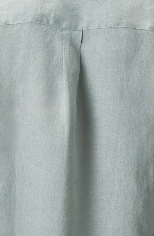 Yeşil Keten Gömlek