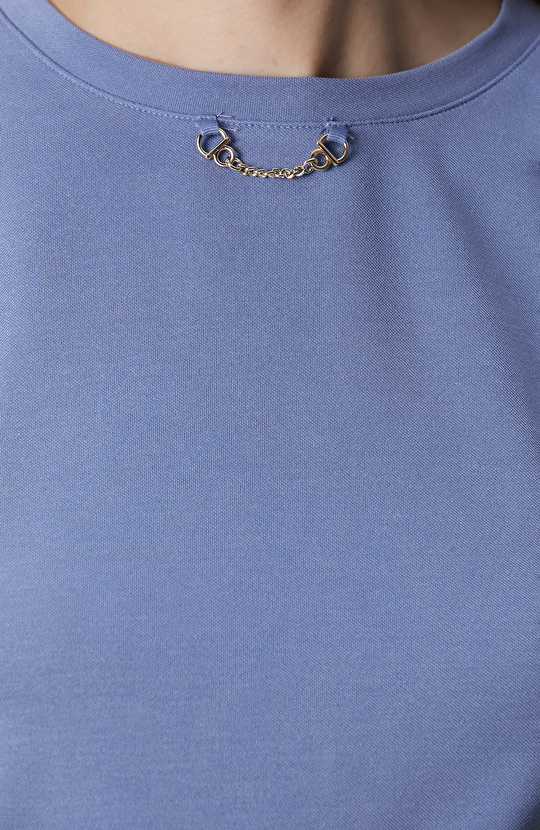 Mavi Modal Karışımlı T-shirt