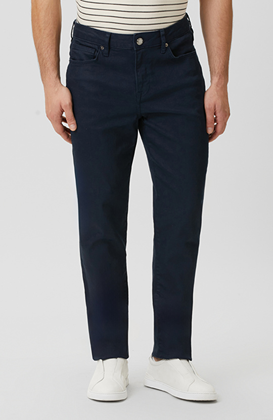 Lacivert Kaplamalı Denim Pantolon