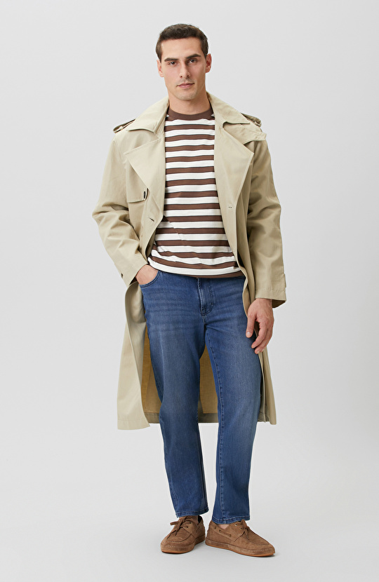 Lacivert Denim Pantolon