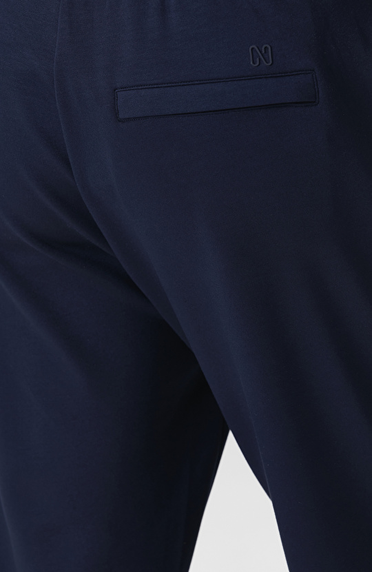 Lacivert Nervürlü Eşofman Altı